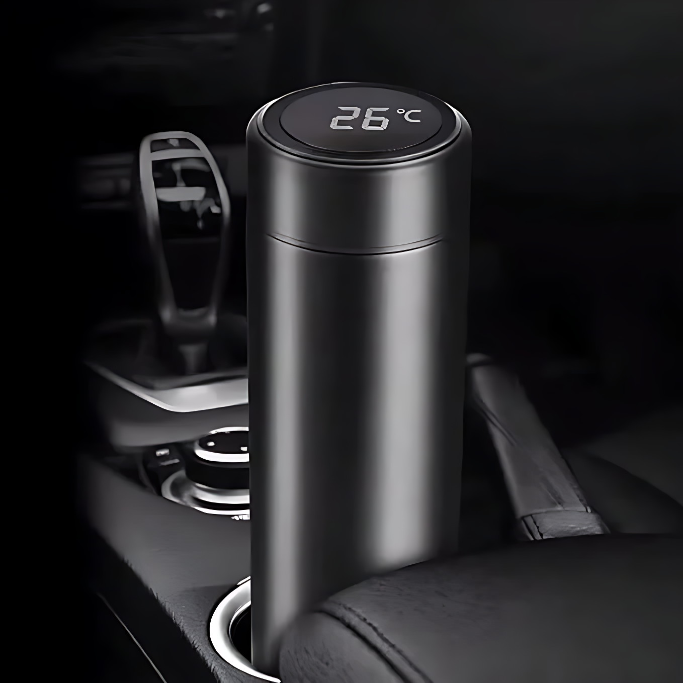 Smart Stainless Steel Thermos Bottle (500ML) β LED Temperature Display, Hot & Cold Vacuum Flask