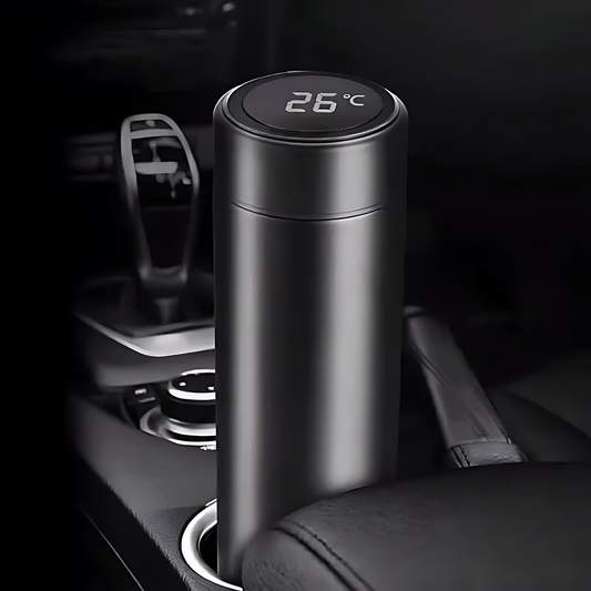 Smart Stainless Steel Thermos Bottle (500ML) – LED Temperature Display, Hot & Cold Vacuum Flask